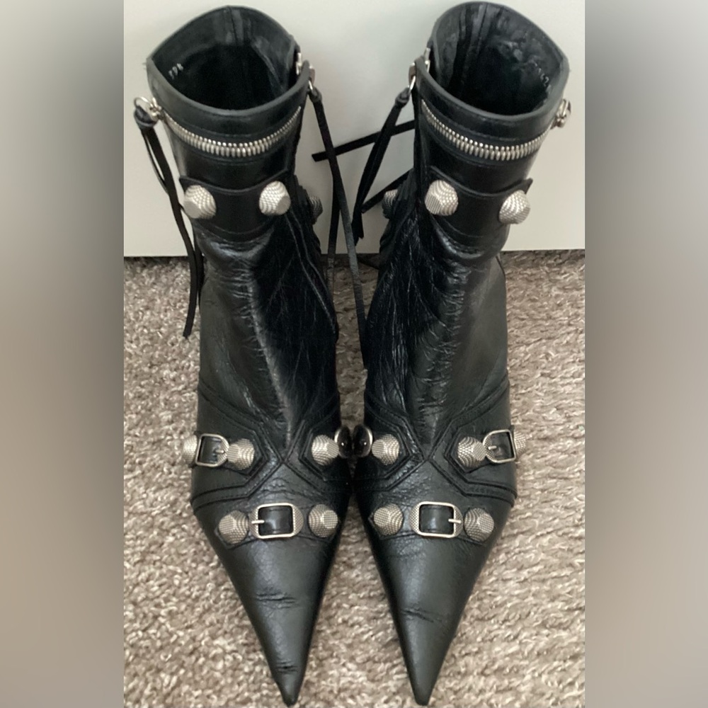 Balenciaga Cagole Ankle Boots